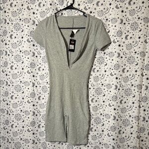 2 Cute Light Gray Jumpsuit